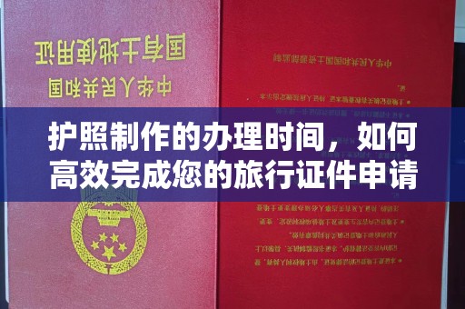 称多护照制作的办理时间，如何高效完成您的旅行证件申请