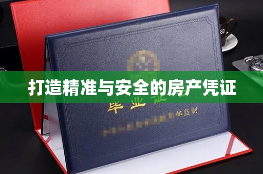 称多打造精准与安全的房产凭证